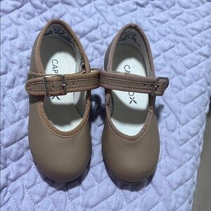 Capezio Tan Kids Dress Shoes